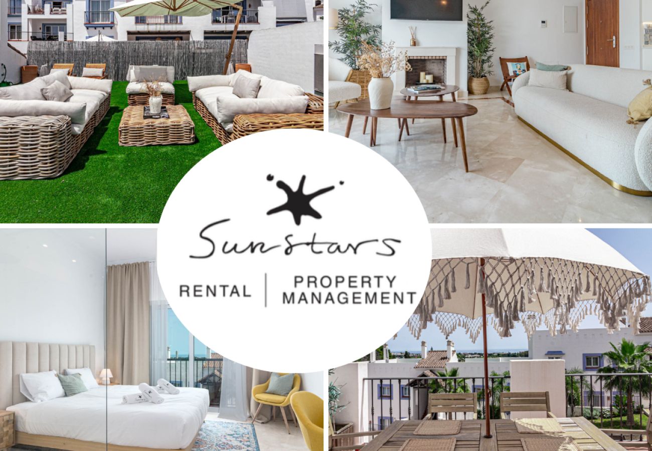 Ferienwohnung in Benahavís - Luxury apartment with sea views