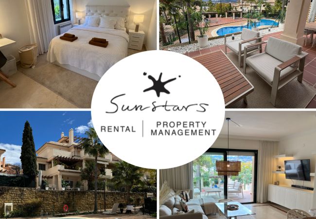 Apartamento en Nueva andalucia - Elegant Marbella Apartment with Terrace & Pool Views