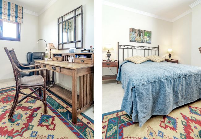 Working area in the Master Apartment in San Pedro de Alcántara - Seaside 3 bedroom Penthouse Next to the Beach in San Pedro