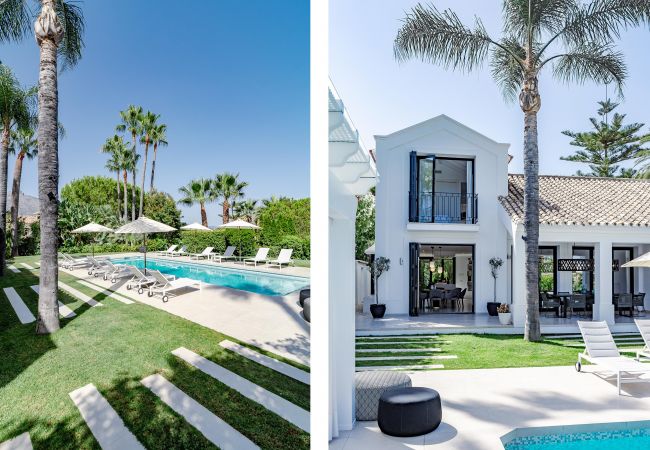 Villa in Nueva andalucia - Captivating Chic Villa in the heart of Nueva Andalucia and walking distance to Puerto Banus  Villa in Nueva andalucia - Captivating Chic Villa in the heart of Nueva Andalucia and walking distance to Puerto Banus