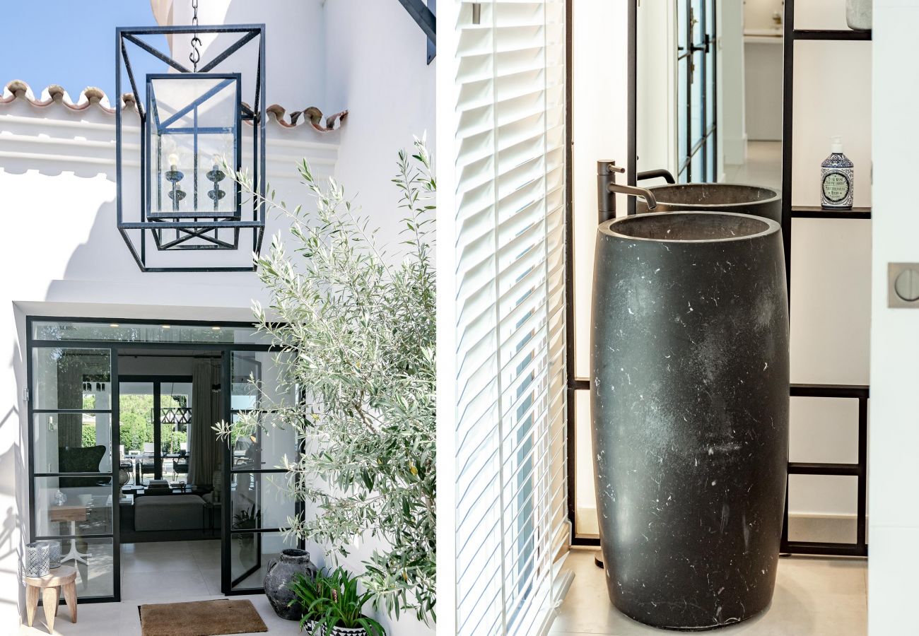 Villa in Nueva andalucia - Captivating Chic Villa in the heart of Nueva Andalucia and walking distance to Puerto Banus  Villa in Nueva andalucia - Captivating Chic Villa in the heart of Nueva Andalucia and walking distance to Puerto Banus