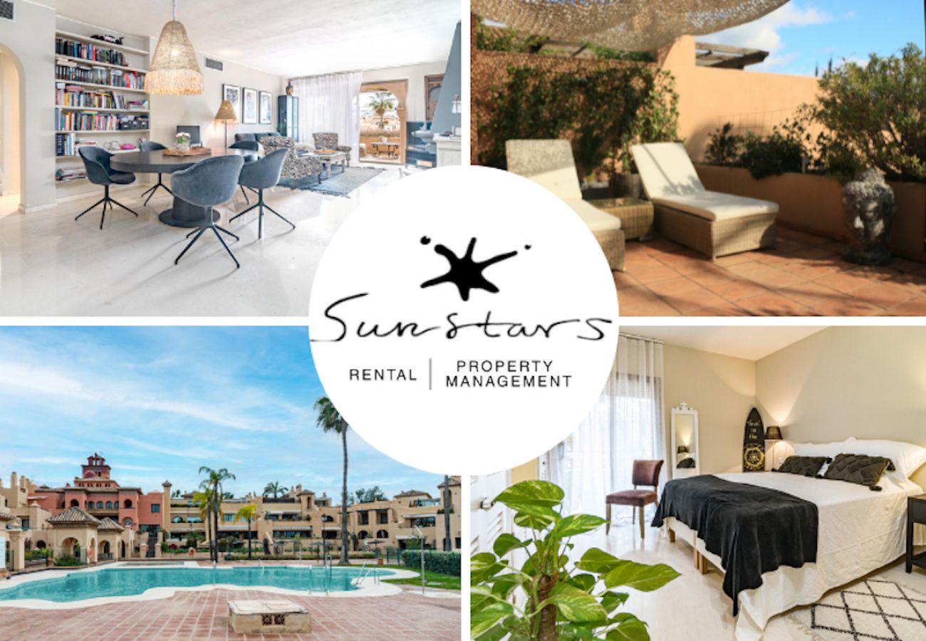 Apartment in Estepona - Unique Penthous 3 Bedroom, Cartuja del Golf (Nueva Atalaya, Estepona) close to San Pedro.