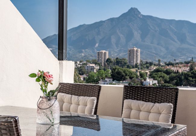 Apartment in Nueva andalucia - Spacious 2 Bedroom Apartment in  Puerto Banus with a Private Terrace and Mountain Views  Apartment in Nueva andalucia - Spacious 2 Bedroom Apartment in  Puerto Banus with a Private Terrace and Mountain Views