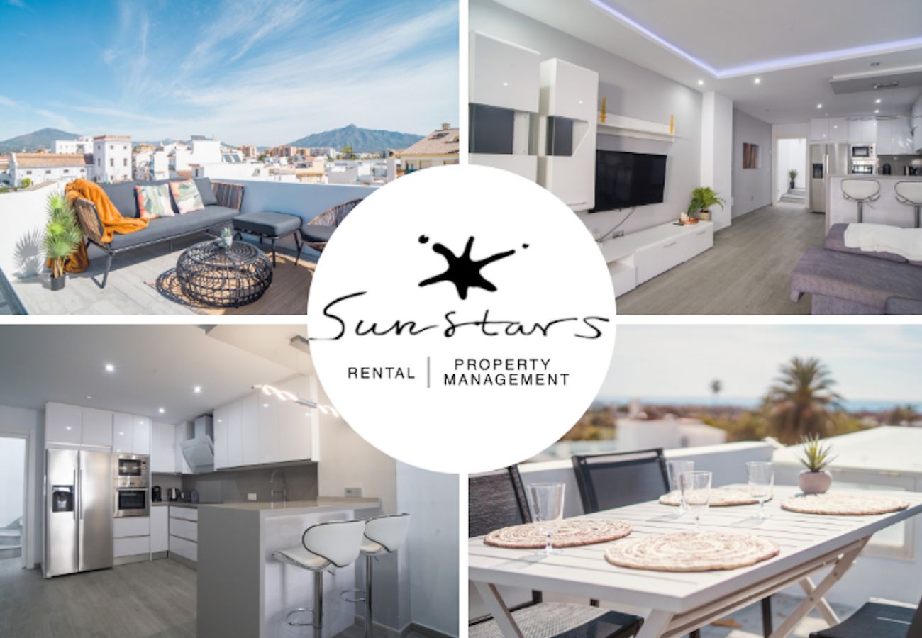 Terraced House in San Pedro de Alcántara - Tropical Fully Renovated Townhouse in Marbella with Walking Distance to The Beach