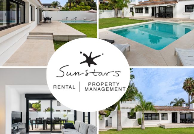 Villa/Dettached house in San Pedro de Alcántara - Beautiful villa 250m from the beach 