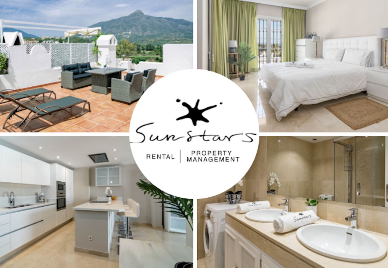 Таунхаус на Nueva andalucia - Captivating Coastal Townhouse in Aloha Pueblo with amazing Mountain Views