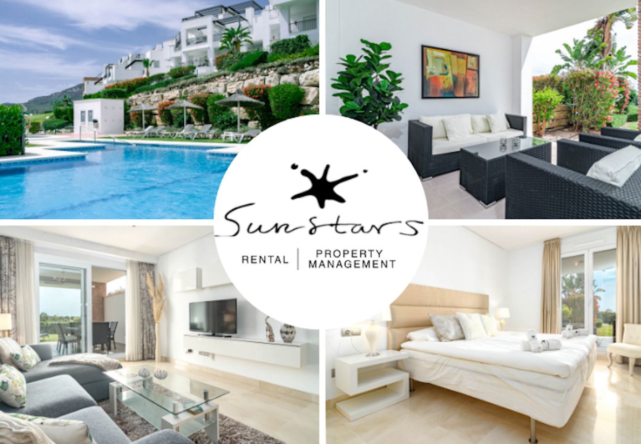 Апартаменты на Benahavís - Tropical Apartment in Los Arqueros with Mountain Views and Private Garden