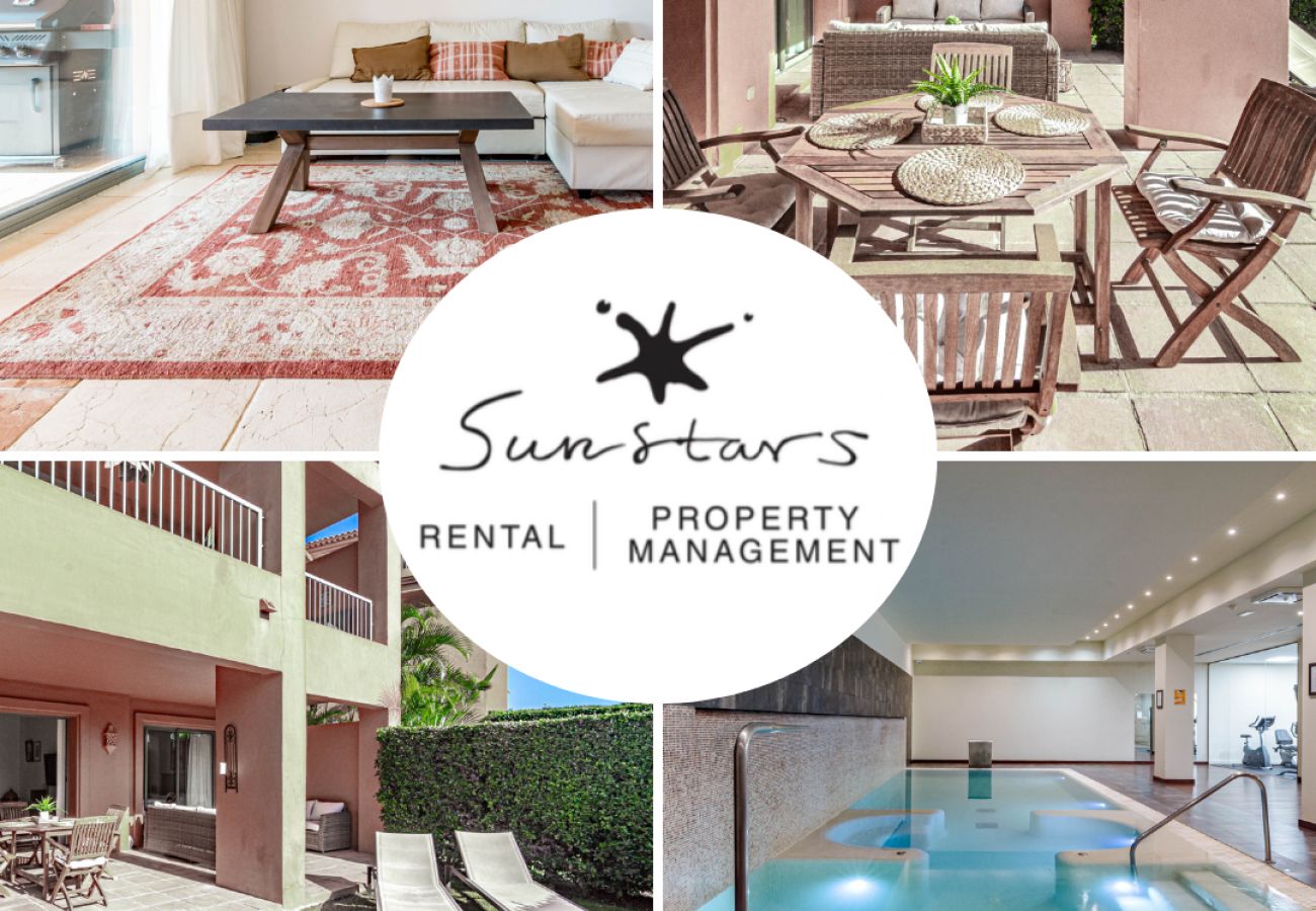 Апартаменты на Estepona - Bright apartment with garden and views