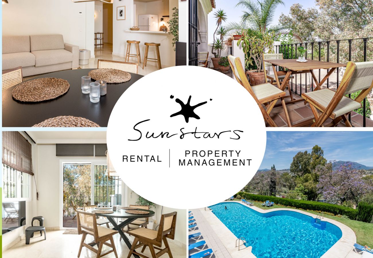 Lägenhet i Nueva andalucia - Charming 1 bedroom  apartment in Aloha Pueblo