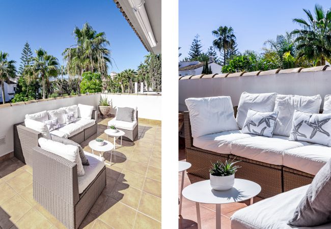 Villa i San Pedro de Alcántara - Charming Andalusian 5-Bedroom Villa in Cortijo del Mar footsteps away from the beach Villa i San Pedro de Alcántara - Charming Andalusian 5-Bedroom Villa in Cortijo del Mar footsteps away from the beach