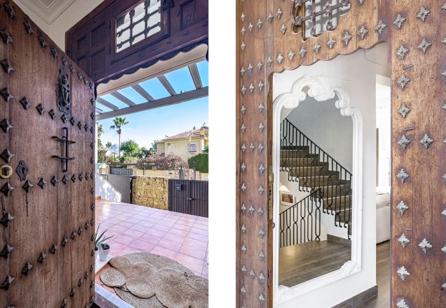 Villa i San Pedro de Alcántara - Charming Andalusian 5-Bedroom Villa in Cortijo del Mar footsteps away from the beach Villa i San Pedro de Alcántara - Charming Andalusian 5-Bedroom Villa in Cortijo del Mar footsteps away from the beach