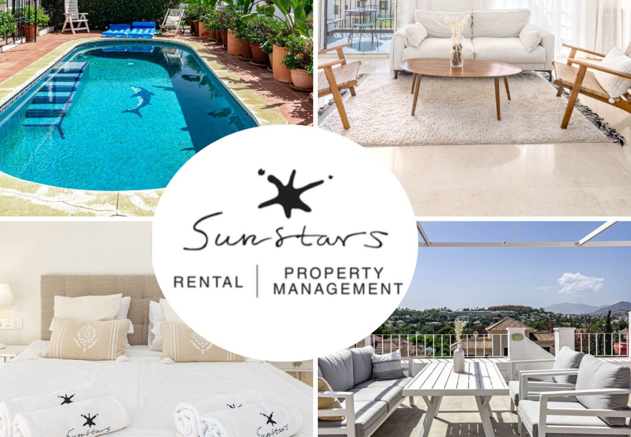 Radhus i Nueva andalucia - Huge townhouse in Aloha Pueblo