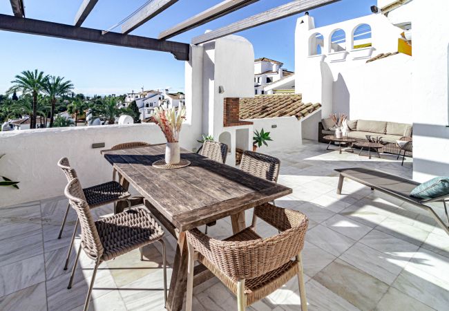 Lägenhet i Nueva andalucia - Aldea Blanca, Puerto Banus with Seaview Lägenhet i Nueva andalucia - Aldea Blanca, Puerto Banus with Seaview