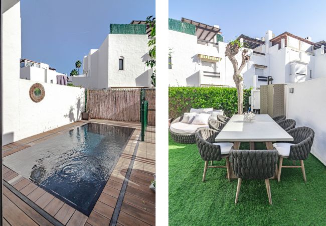 Villa i San Pedro de Alcántara - Huge townhouse with private pool and rooftop  Villa i San Pedro de Alcántara - Huge townhouse with private pool and rooftop