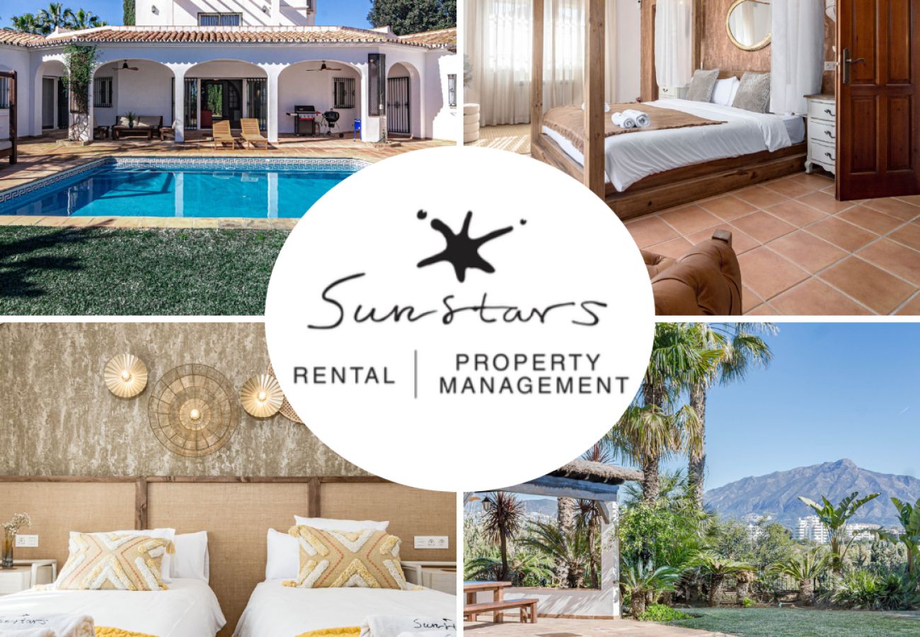 Villa i Estepona - Andalusian Style Villa with Mountain View’s 